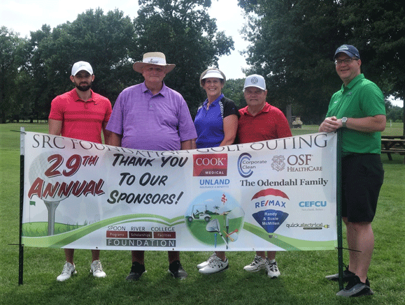 This year's winner of the SRC Foundation golf outing was Team Odendahl, with a score of 21-under. Team members were Ben Gillen, Fred Odendahl, Martha Davis, and Mike Moore. 