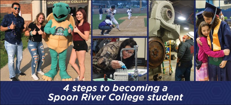 4 Steps to Becoming a Spoon River College Student