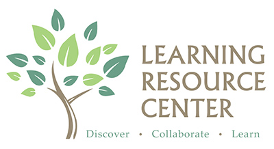 Learning Resource Center logo; Discover * Collaborate * Learn