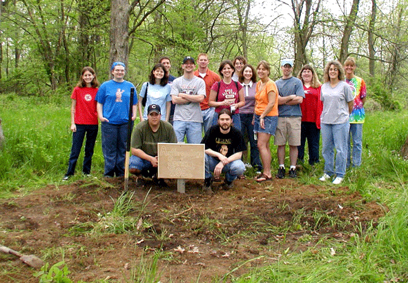 Time Capsule Buried by SRC Students in 2002