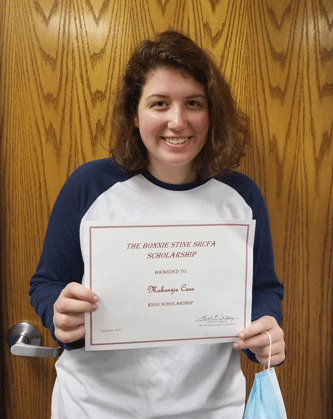 Makenzie Case Awarded the Bonnie Stine SRCFA Scholarship