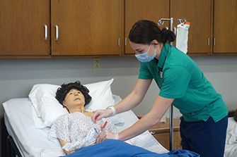 photo of SRC nursing student