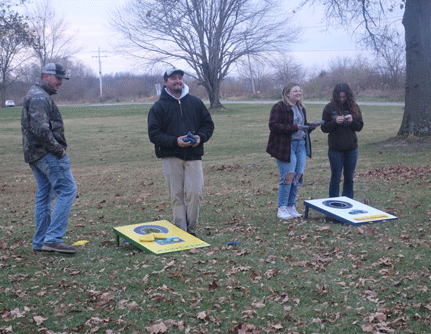 Student Groups Host Bonfire on Canton Campus