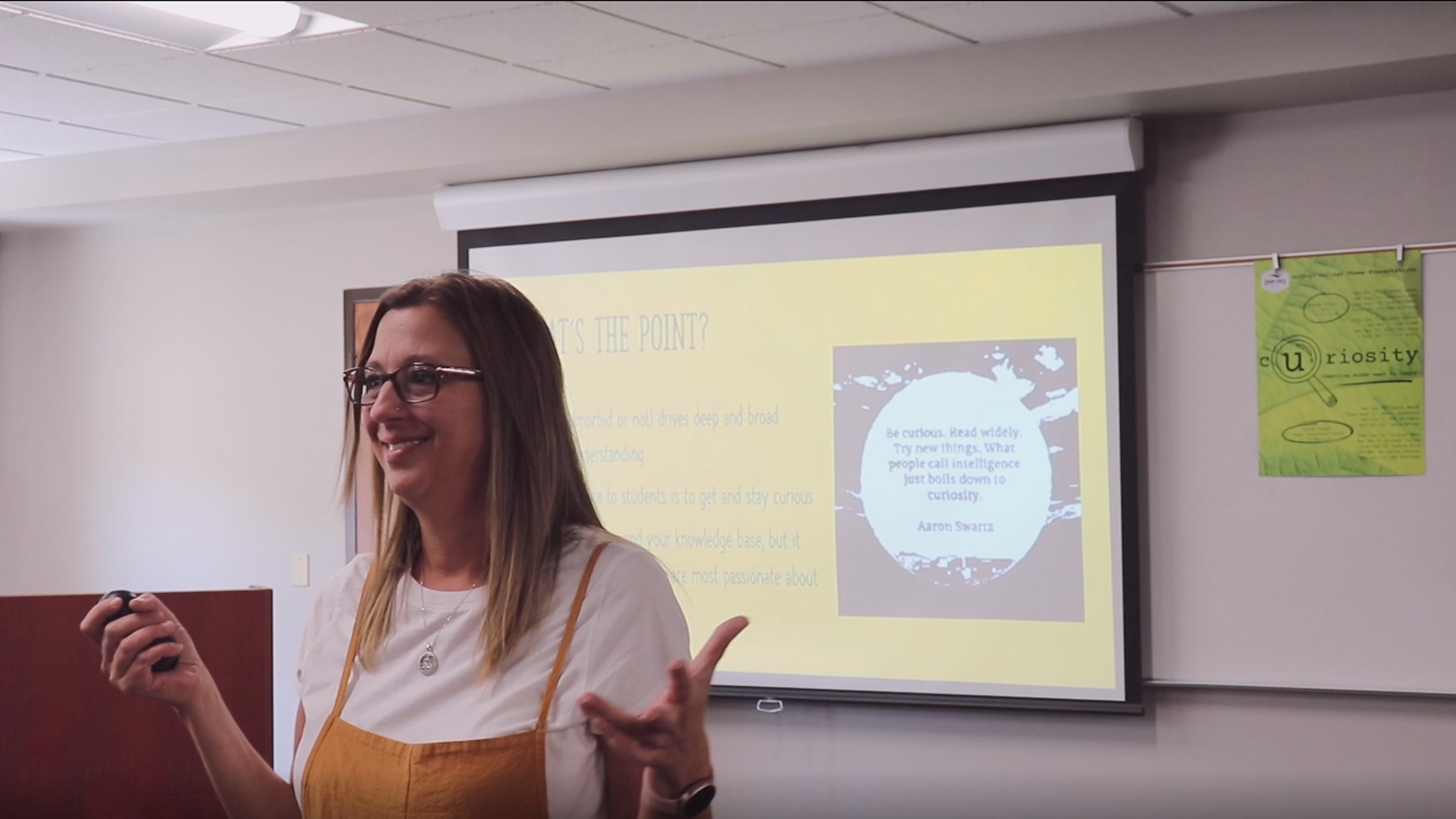 Becky Leverette college theme presentation