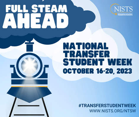 Recognizing National Student Transfer Week October 16-20