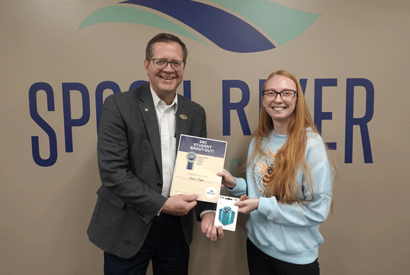 Alyssa Riggs October Student Shout-Out Award Recipient Alyssa Riggs October Student Shout-Out Award Recipient
