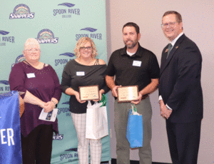 Wes and Stephanie Carithers, Alumni Achievement Award recipients