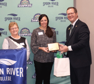 Dr. Kayla Miller, Alumni Achievement Award recipient 