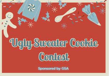 Ugly Sweater Cookie Contest sponsored by GSA