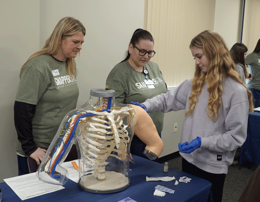 Healthcare Exploration Day Allows Hands-On Learning for High School Students