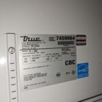 True Commercial Refrigerator Tag