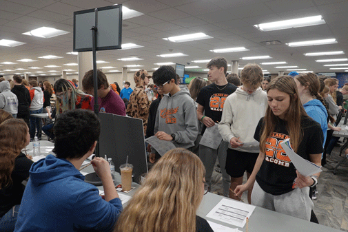 Students Get a Glimpse of “Adulting” at 8th Grade Reality Store