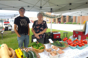 Image of SRC grad Connor Taylor and his grandmother Cheryl