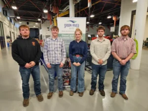 image of 5 DPST students who were awarded scholarships 